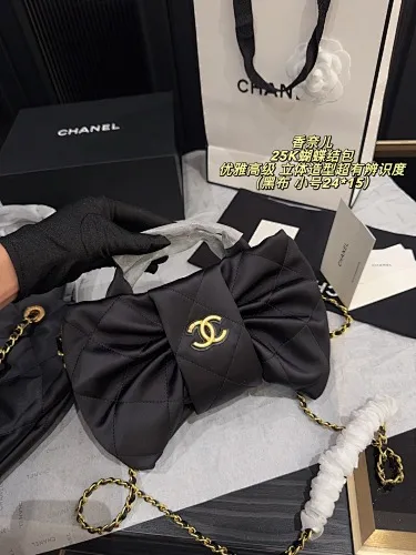 All Categories Official Website "Brand Women's Bags" Women's Bags 💙 Chanel 2025 New Chanel25K Bow Bag