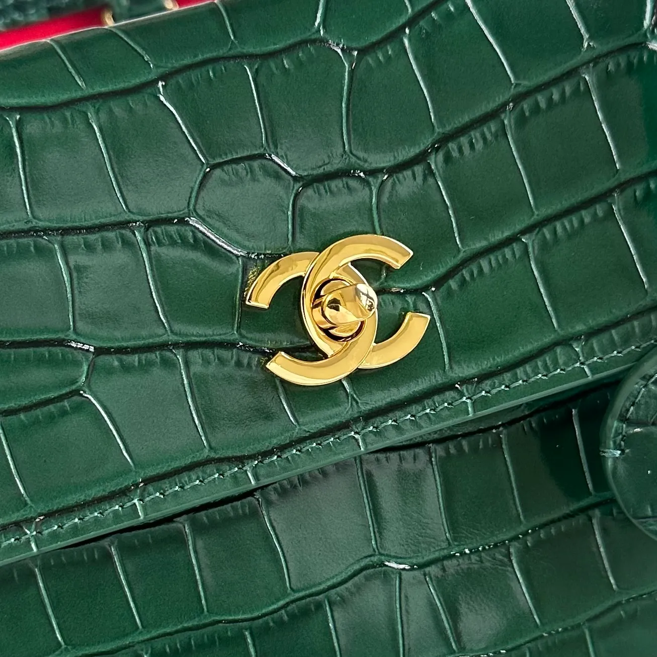 All Categories Chanel Women's Bags (Chanel) Chanel Original 6428 Crocodile Embossed Leather