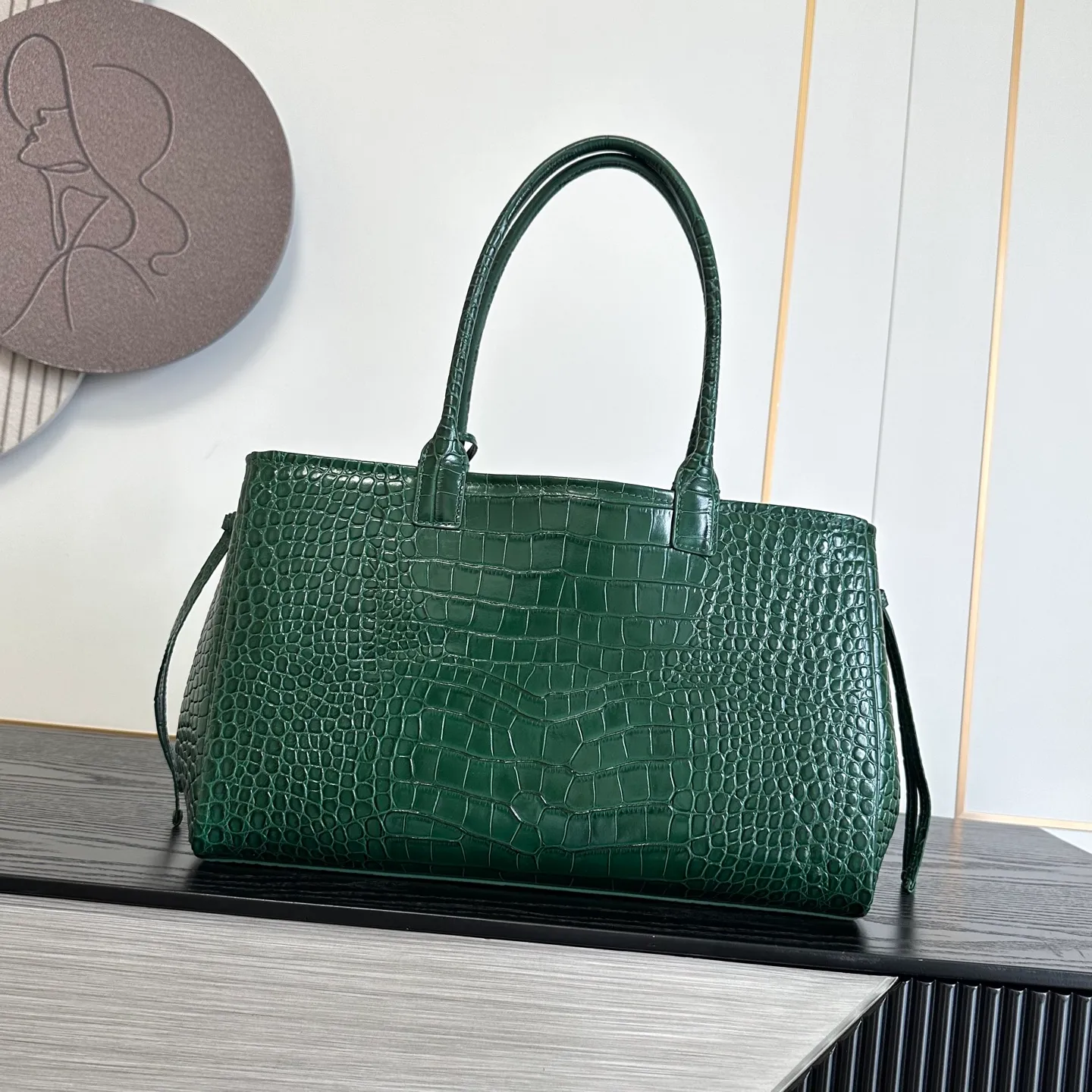 All Categories Chanel Women's Bags (Chanel) Chanel Original 6428 Crocodile Embossed Leather