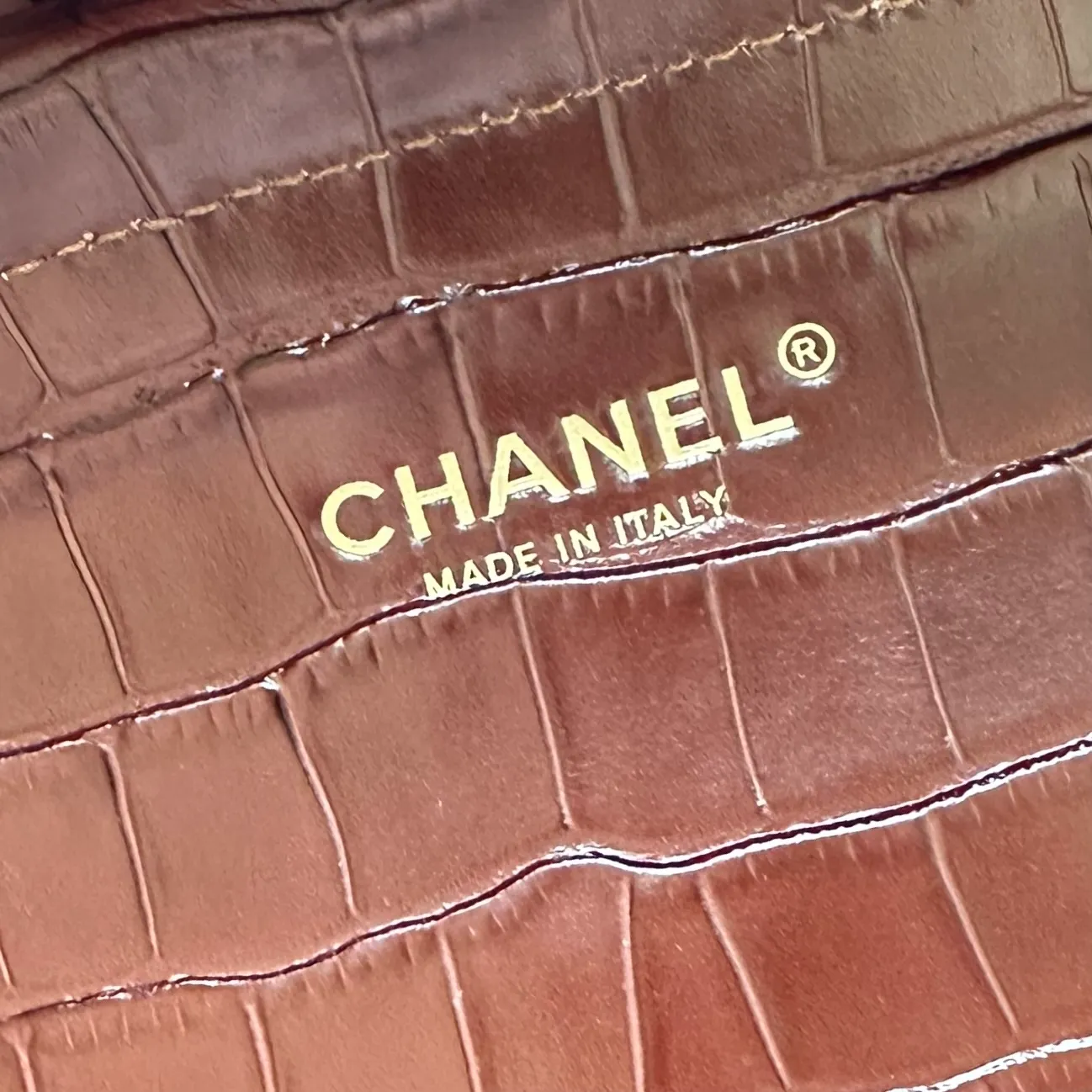 All Categories Chanel Women's Bags (Chanel) Chanel Original 6428 Crocodile Embossed Leather