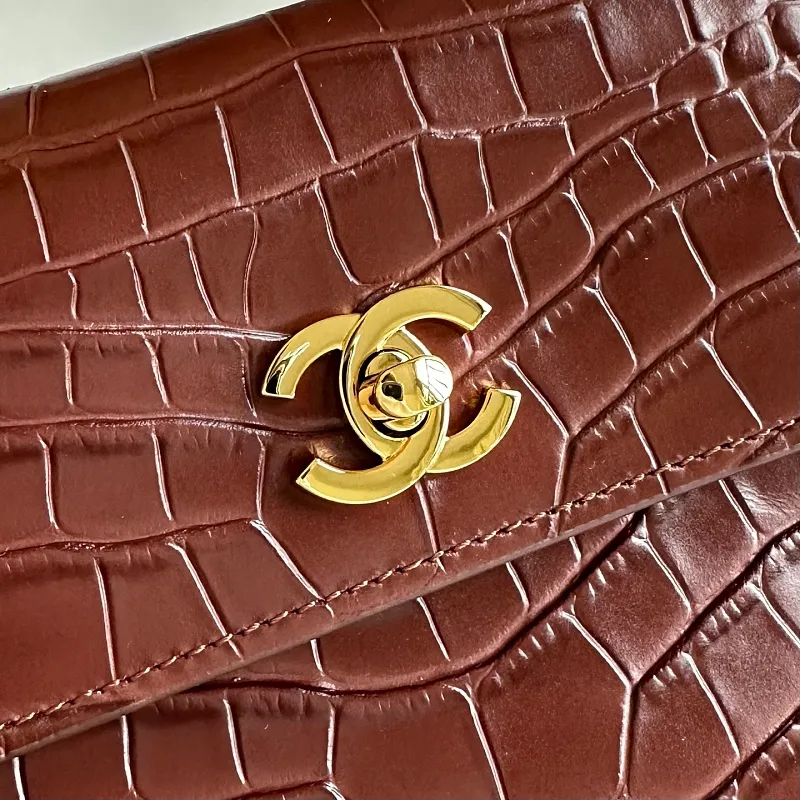 All Categories Chanel Women's Bags (Chanel) Chanel Original 6428 Crocodile Embossed Leather