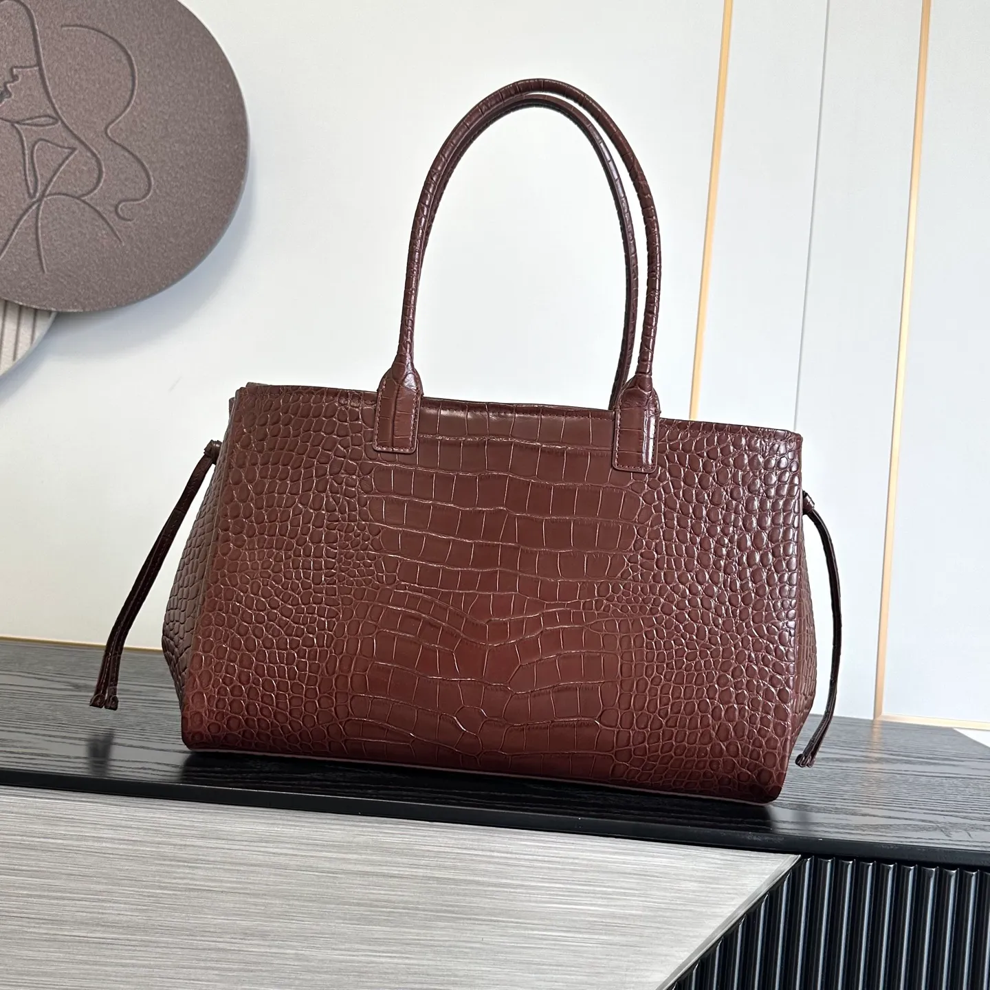 All Categories Chanel Women's Bags (Chanel) Chanel Original 6428 Crocodile Embossed Leather