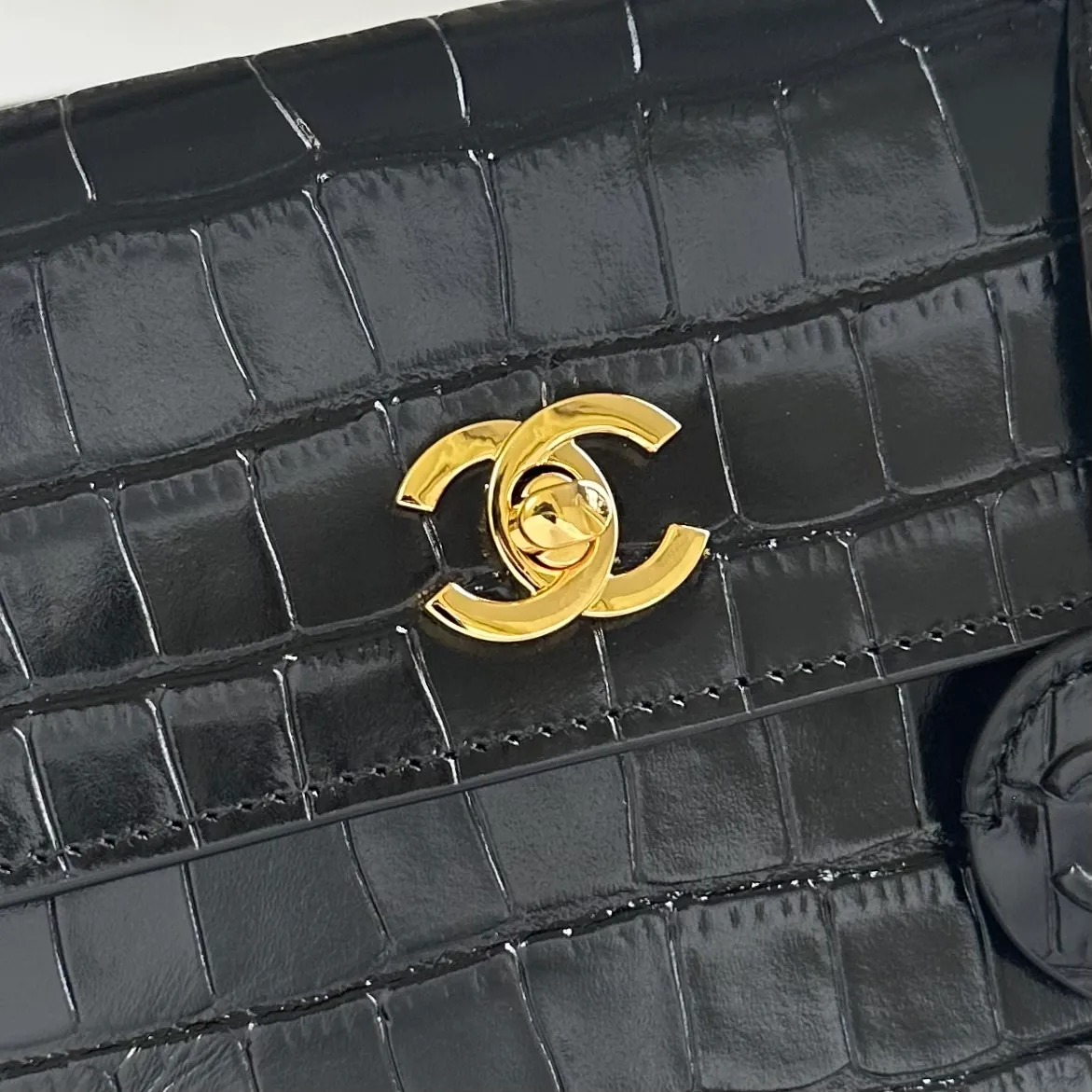 All Categories Chanel Women's Bags (Chanel) Chanel Original 6428 Crocodile Embossed Leather
