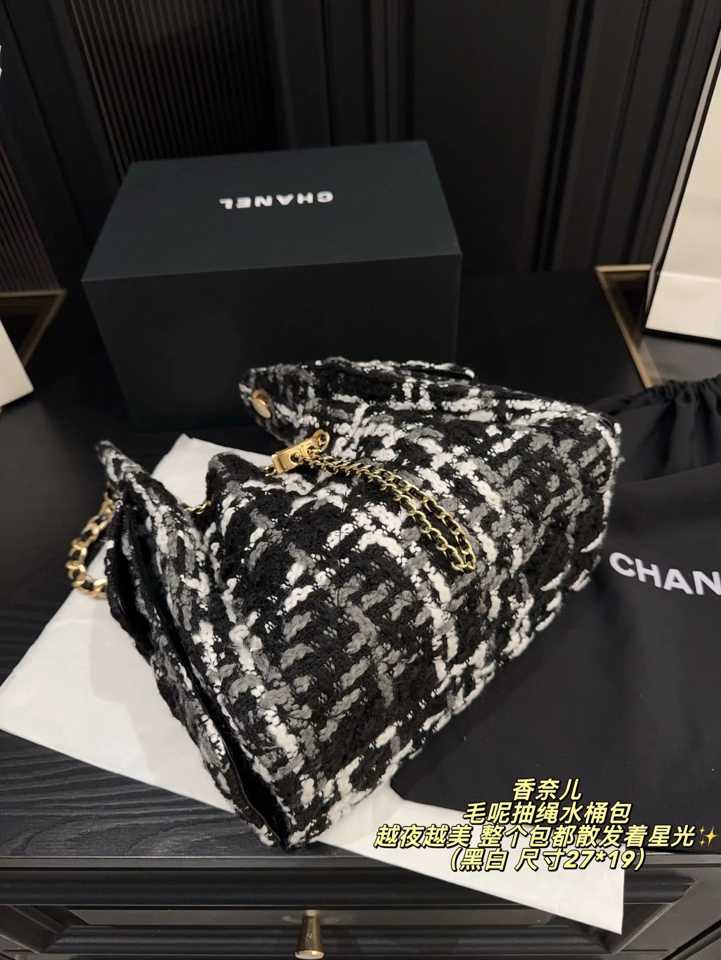 All Categories Official Website "Brand Women's Bags" Women's Bags 💙 Chanel 2025 New CHANEL Bucket Bag