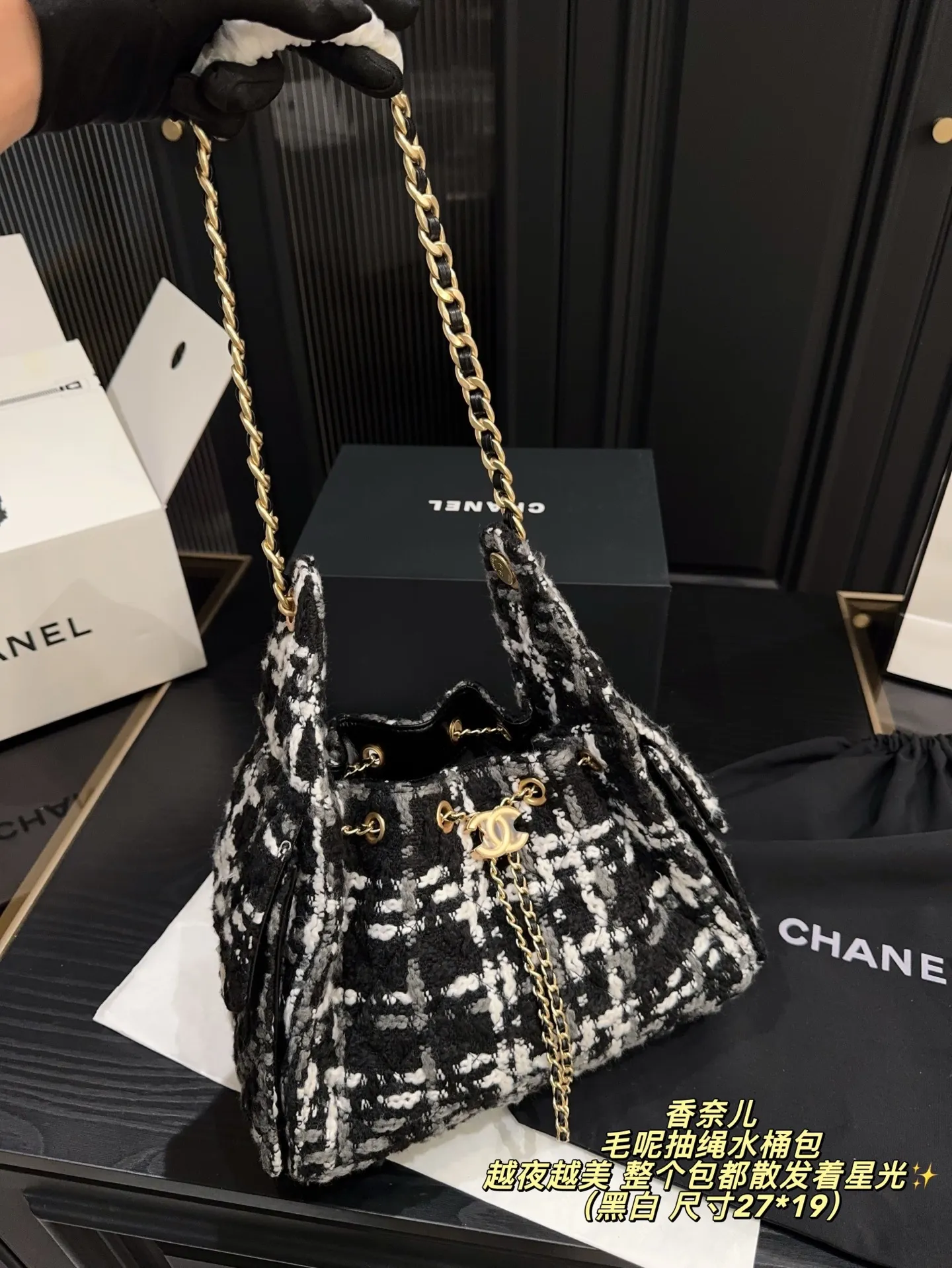 All Categories Official Website "Brand Women's Bags" Women's Bags 💙 Chanel 2025 New CHANEL Bucket Bag