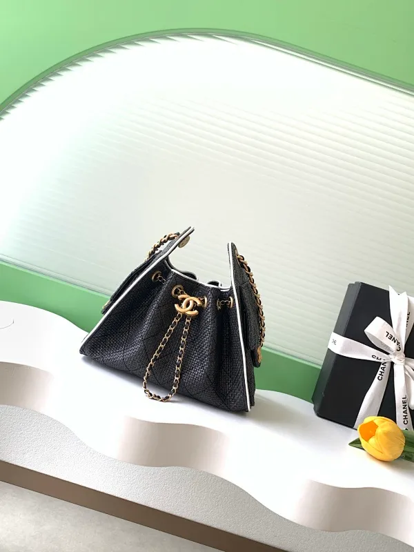 All Categories Official Website "Brand Women's Bags" Women's Bags 💙 Chanel 2026 New CHANEL Straw Bucket Bag