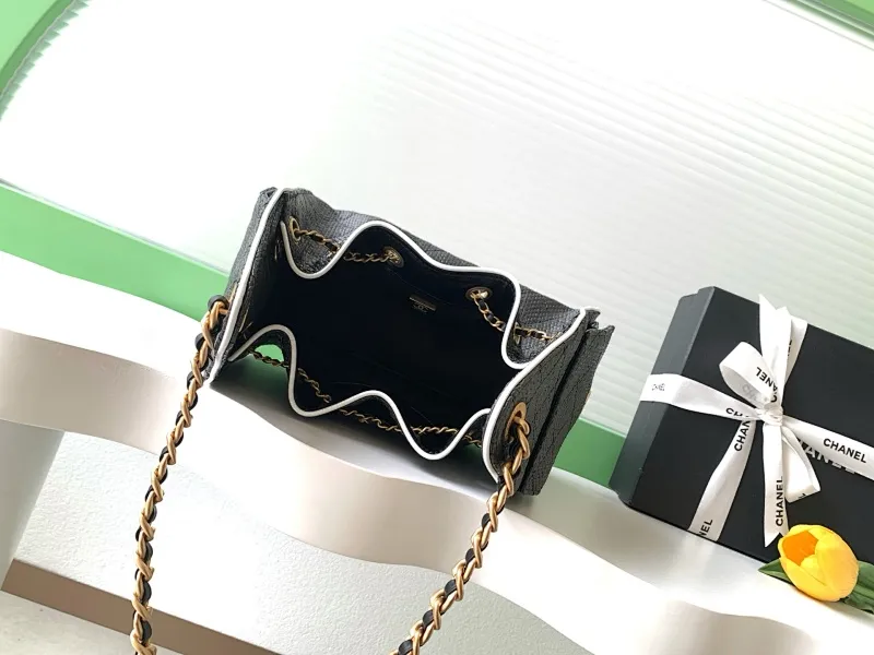All Categories Official Website "Brand Women's Bags" Women's Bags 💙 Chanel 2026 New CHANEL Straw Bucket Bag
