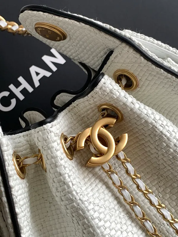 All Categories Official Website "Brand Women's Bags" Women's Bags 💙 Chanel 2026 New CHANEL Straw Bucket Bag