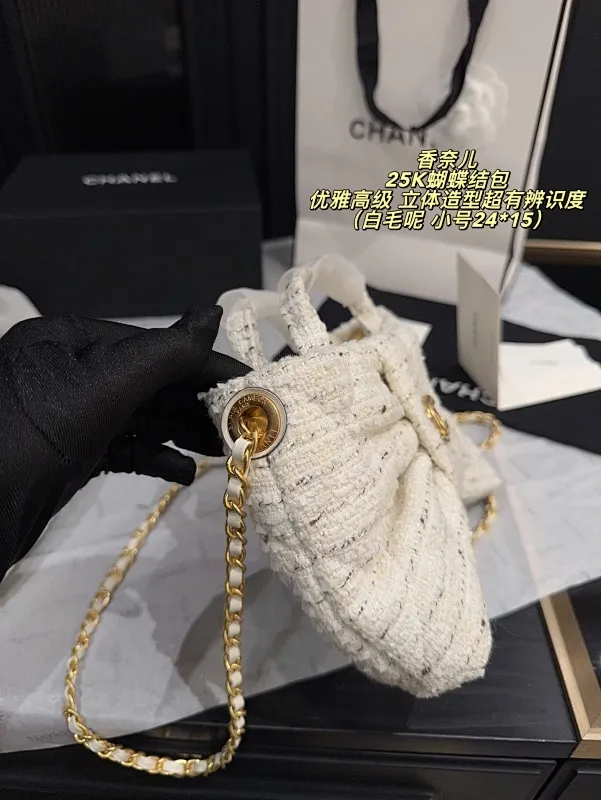 All Categories Official Website "Brand Women's Bags" Women's Bags 💙 Chanel 2025 New Chanel25K Bow Bag