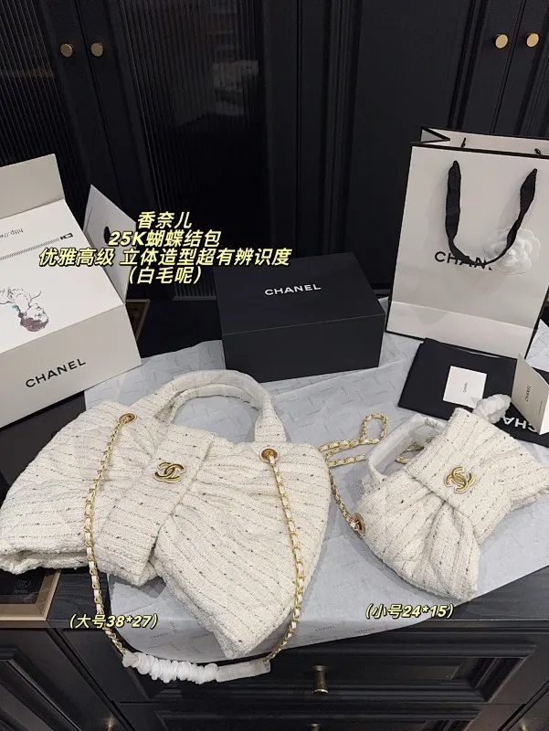 All Categories Official Website "Brand Women's Bags" Women's Bags 💙 Chanel 2025 New Chanel25K Bow Bag