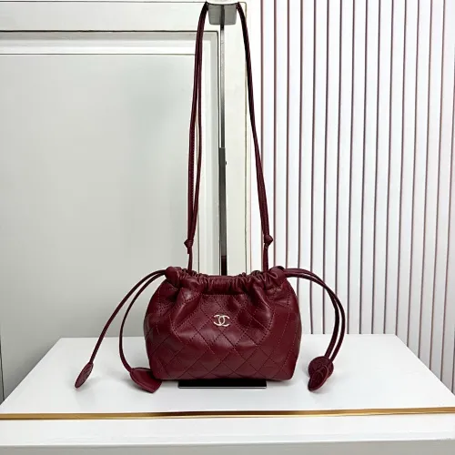 All Categories Official Website "Brand Women's Bags" Women's Bags 💙 Chanel 2026 Official Website CHANEL Diamond Drawstring Bucket Bag