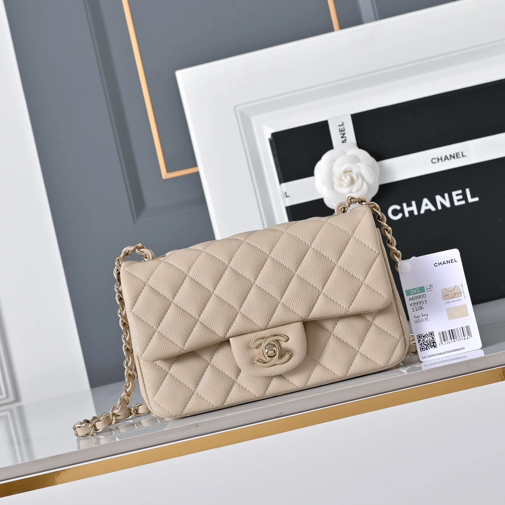 All Categories Chanel Women's Bags 2 (Chanel) Chanel Original A69900 Small Ball Pattern