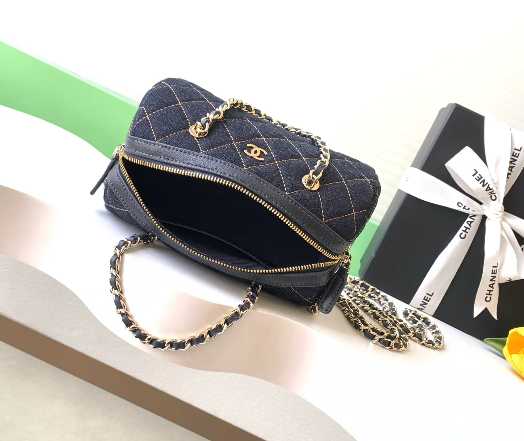 All Categories Chanel Women's Bag 2 (Chanel) Chanel Original AP5076 Denim