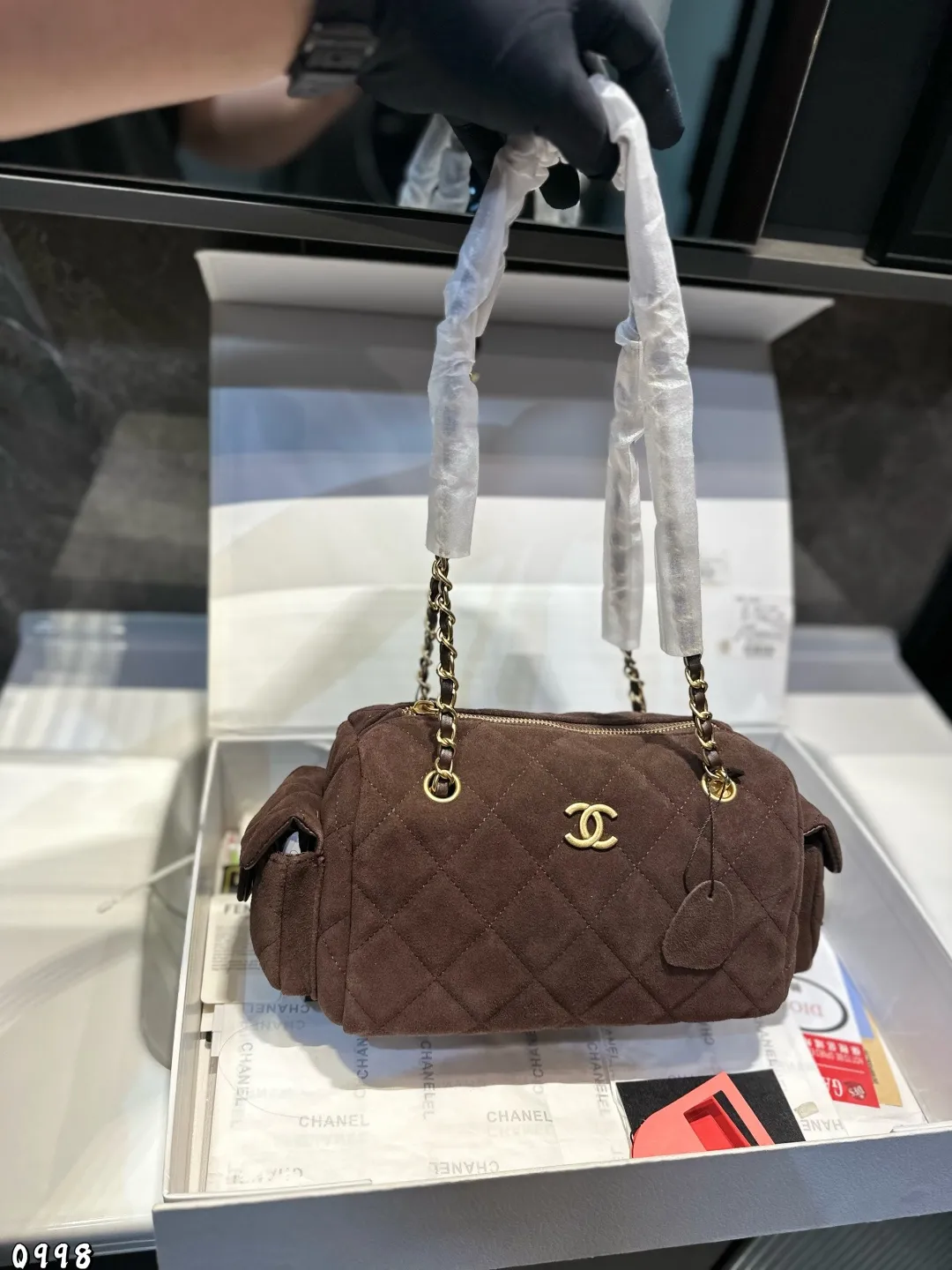 All Categories Official Website "Brand Women's Bags" Women's Bags 💙 Chanel 2025 New CHANEL Bowling Bag