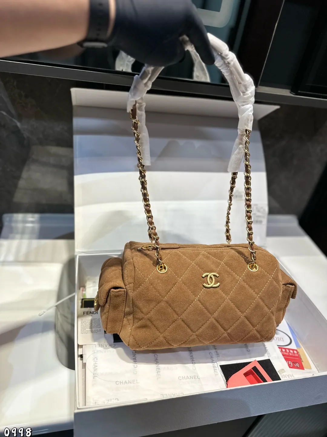 All Categories Official Website "Brand Women's Bags" Women's Bags 💙 Chanel 2025 New CHANEL Bowling Bag