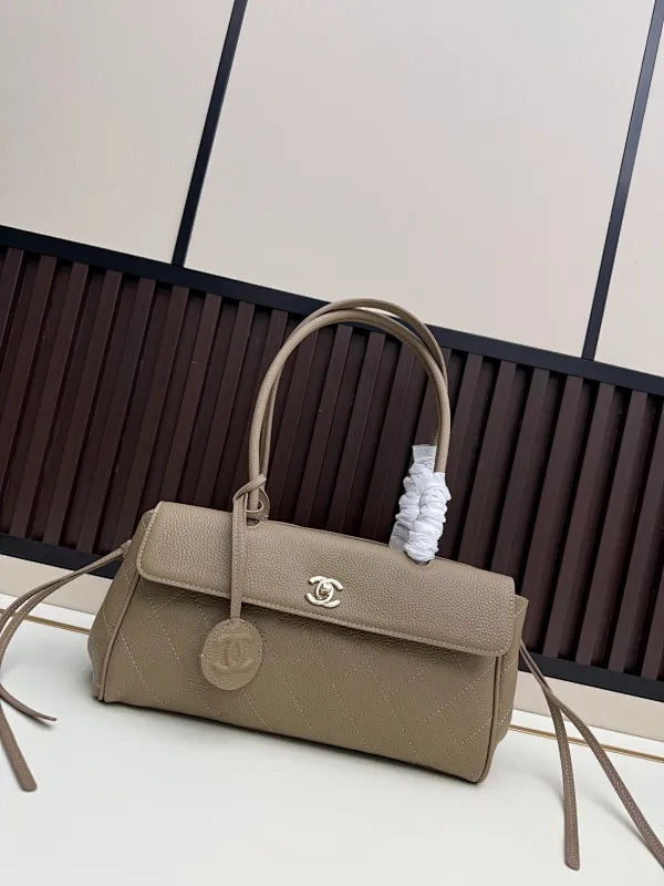 All Categories Official Website "Brand Women's Bags" Women's Bags 💙 Chanel 2026 New CHANEL Togo Cow Leather Tote Handbag