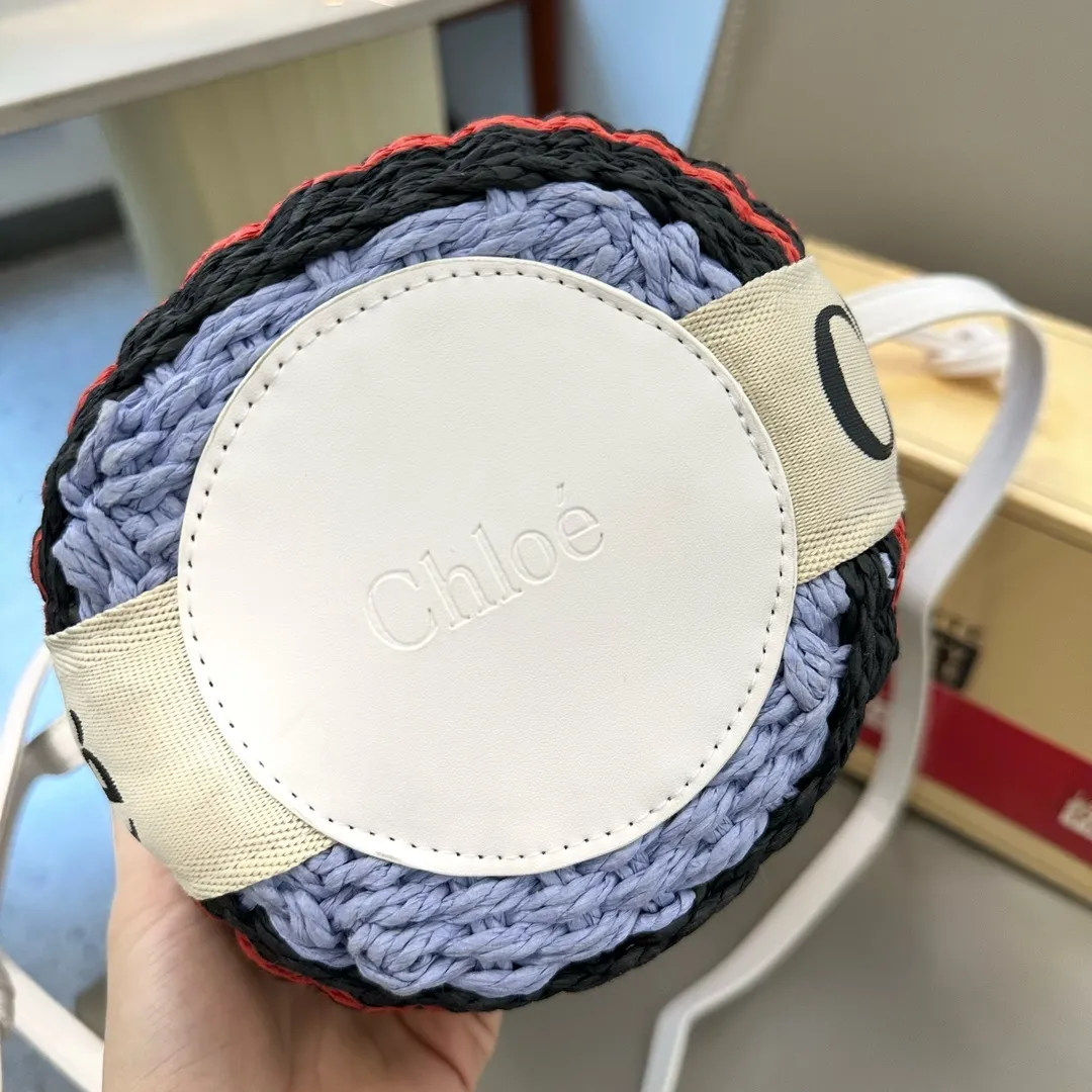 All Categories Official Website "Brand Women's Bags" Women's Bags 💙 Chloe 2023 New Chloe Straw Vegetable Basket Wholesale