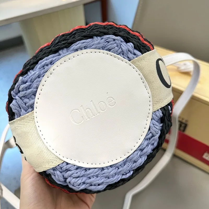 All Categories Official Website "Brand Women's Bags" Women's Bags 💙 Chloe 2023 New Chloe Straw Vegetable Basket Wholesale