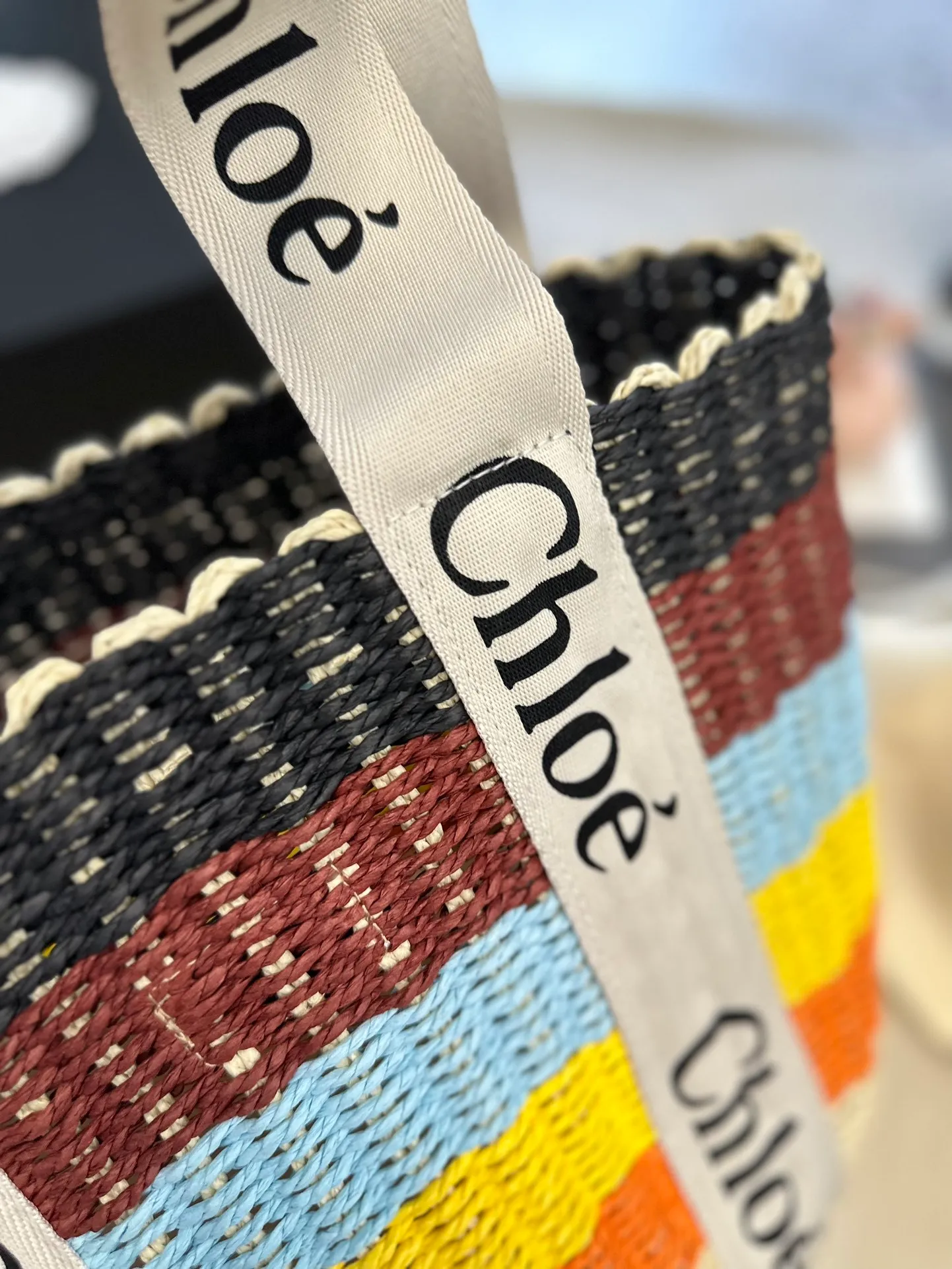 All Categories Official Website "Brand Women's Bags" Women's Bags 💙 Chloe 2023 New Chloe Straw Vegetable Basket Wholesale