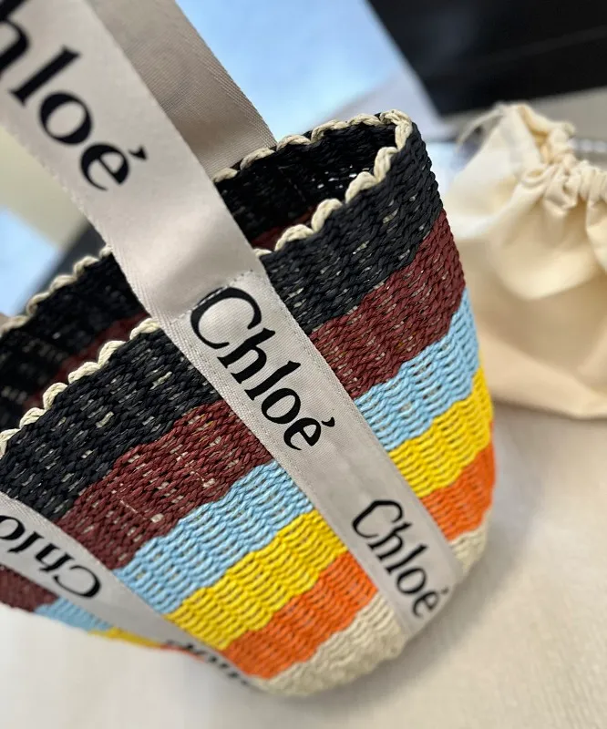 All Categories Official Website "Brand Women's Bags" Women's Bags 💙 Chloe 2023 New Chloe Straw Vegetable Basket Wholesale