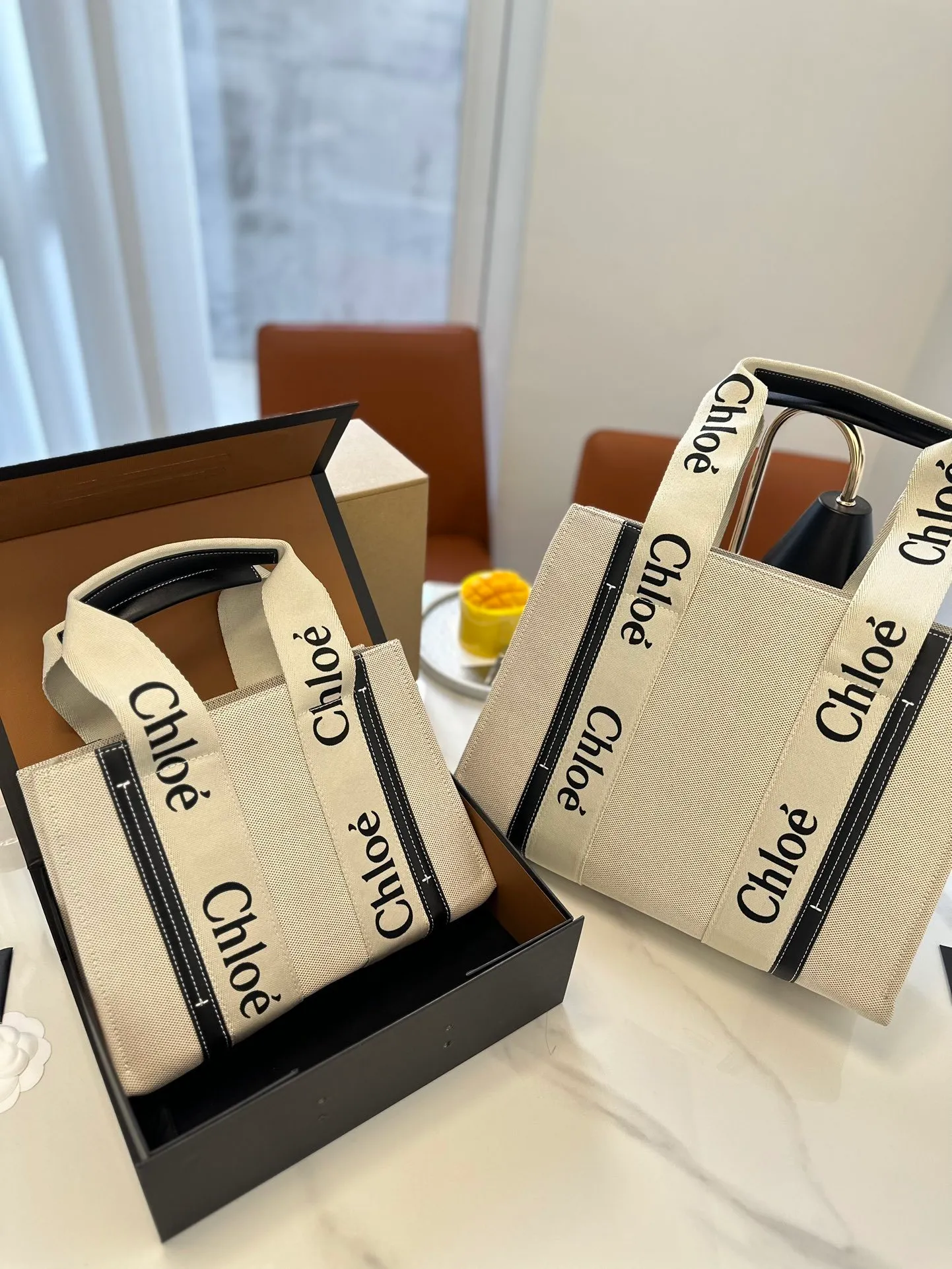 All Categories Official Website "Brand Women's Bags" Women's Bags 💙 Chloe 2023 New Chloe Canvas Handbag Wholesale
