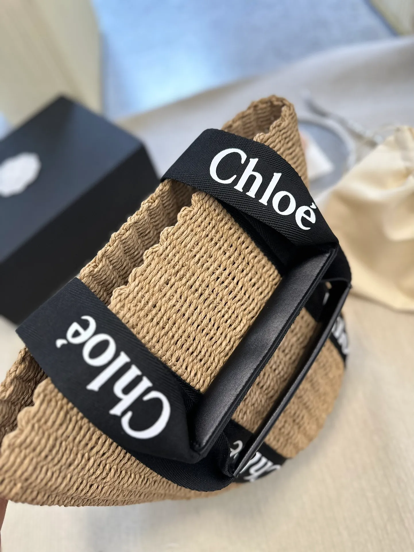 All Categories Official Website "Brand Women's Bags" Women's Bags 💙 Chloe 2023 New Chloe Straw Vegetable Basket Wholesale