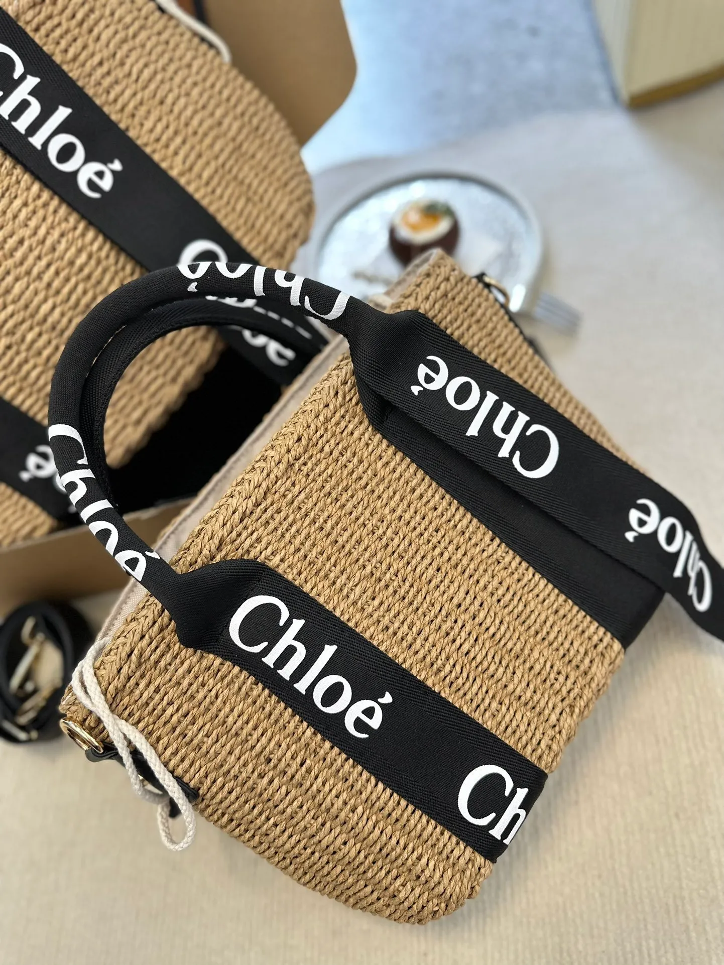 All Categories Official Website "Brand Women's Bags" Women's Bags 💙 Chloe 2023 New Style Chloe Raffia Vegetable Basket Wholesale