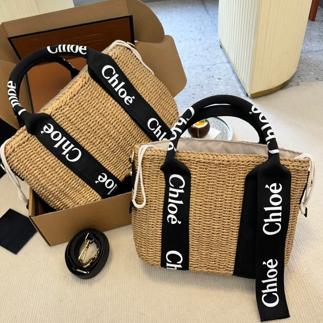 All Categories Official Website "Brand Women's Bags" Women's Bags 💙 Chloe 2023 New Style Chloe Raffia Vegetable Basket Wholesale