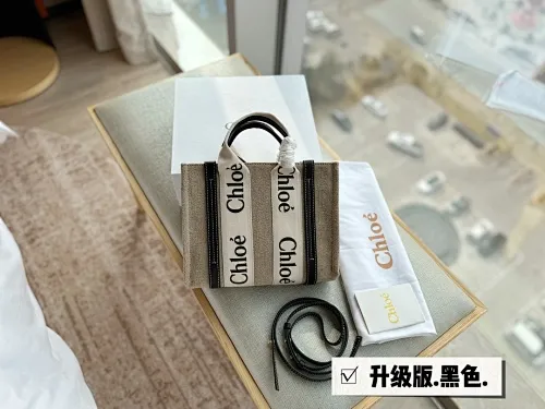 All Categories Official Website "Brand Women's Bags" Women's Bags 💙 Chloe 2023 New Chloe Canvas Tote Bag Wholesale