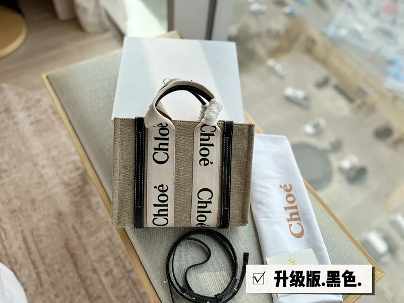 All Categories Official Website "Brand Women's Bags" Women's Bags 💙 Chloe 2023 New Chloe Canvas Tote Bag Wholesale