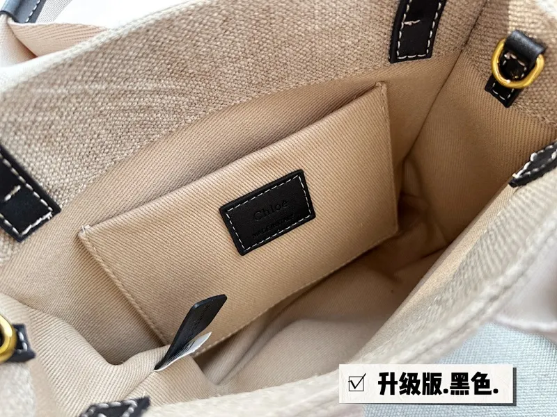 All Categories Official Website "Brand Women's Bags" Women's Bags 💙 Chloe 2023 New Chloe Canvas Tote Bag Wholesale