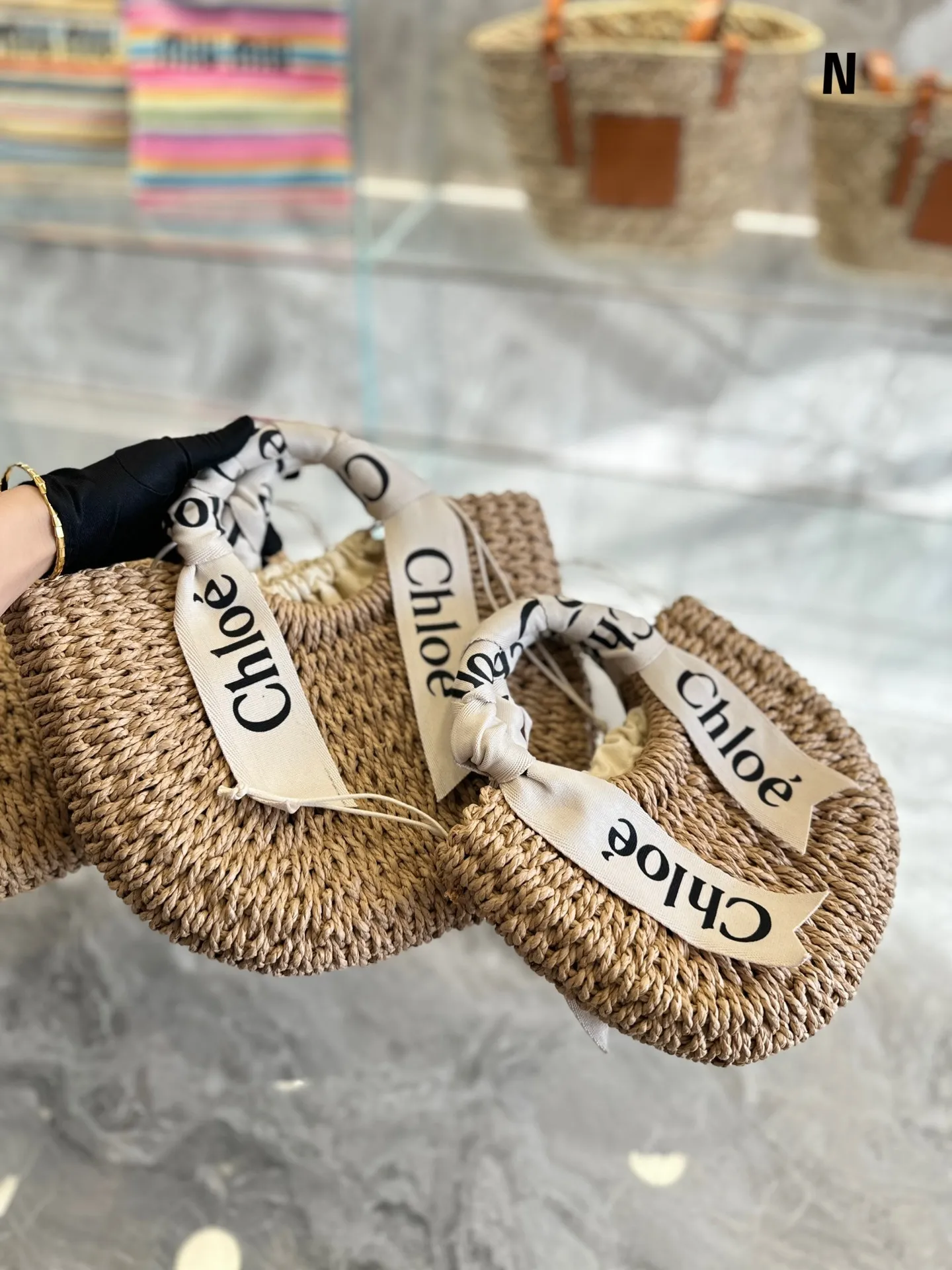 All Categories Official Website "Brand Women's Bags" Women's Bags 💙 Chloe 2023 New Chloe Straw Bag Wholesale
