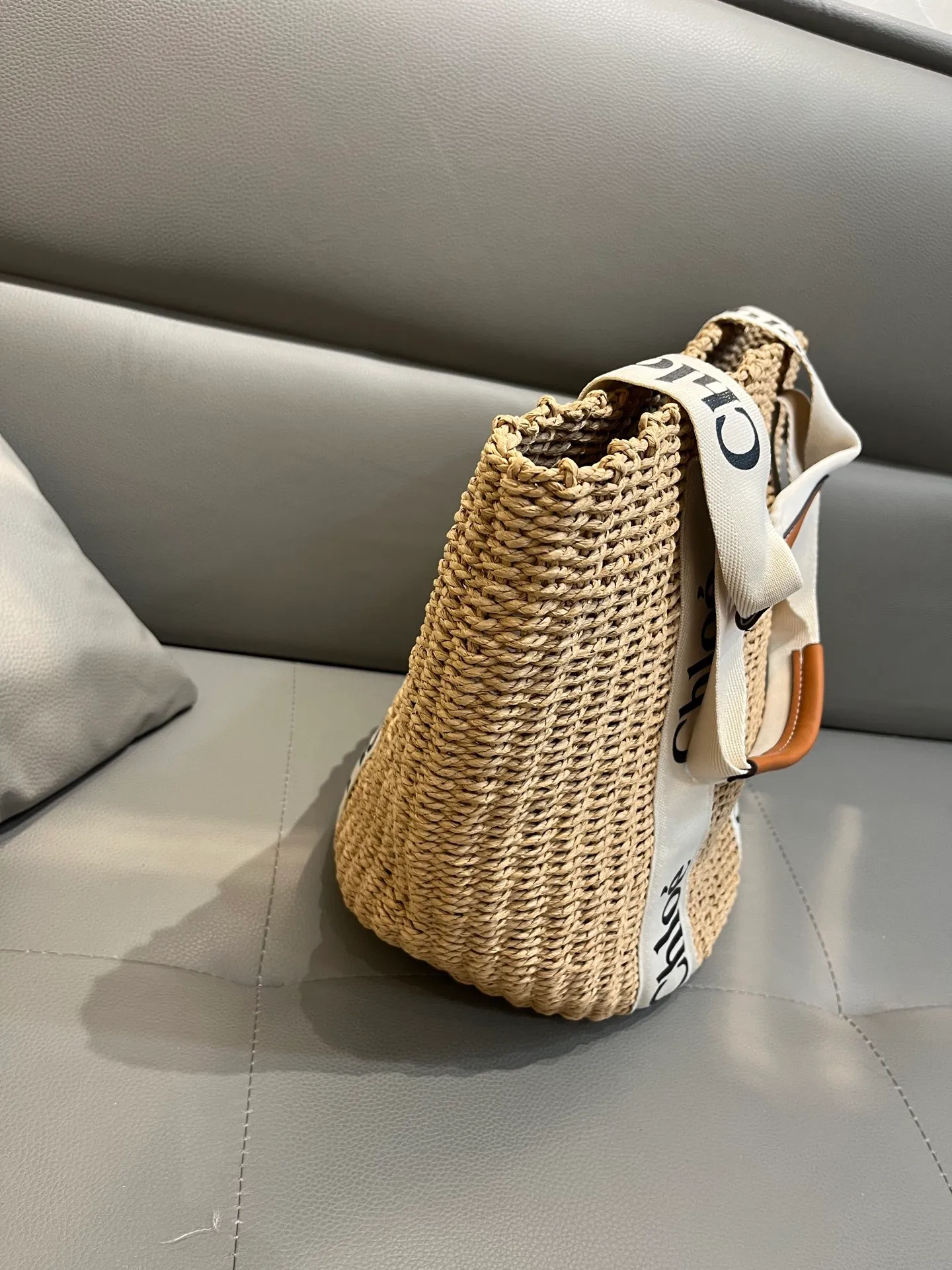All Categories Official Website "Brand Women's Bags" Women's Bags 💙 Chloe 2026 Official Website Chloe Straw Bag Vegetable Basket