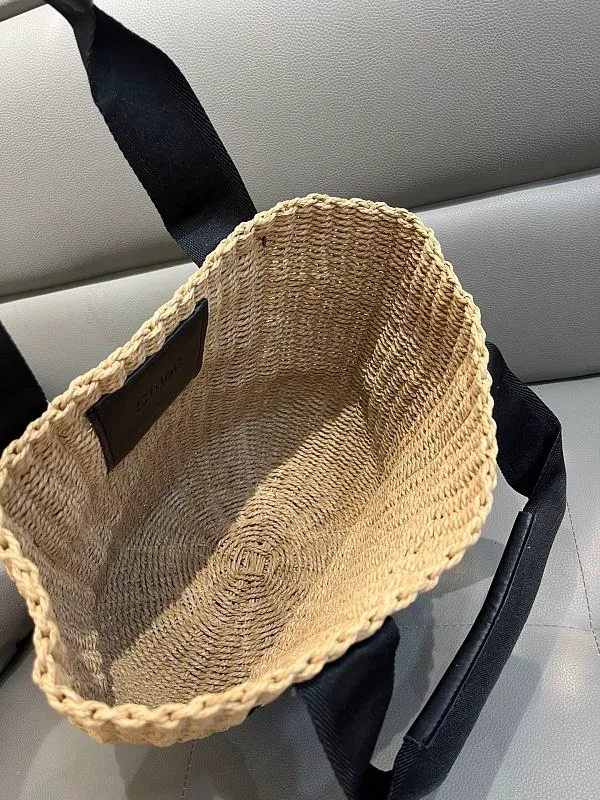 All Categories Official Website "Brand Women's Bags" Women's Bags 💙 Chloe 2026 Official Website Chloe Straw Bag Vegetable Basket