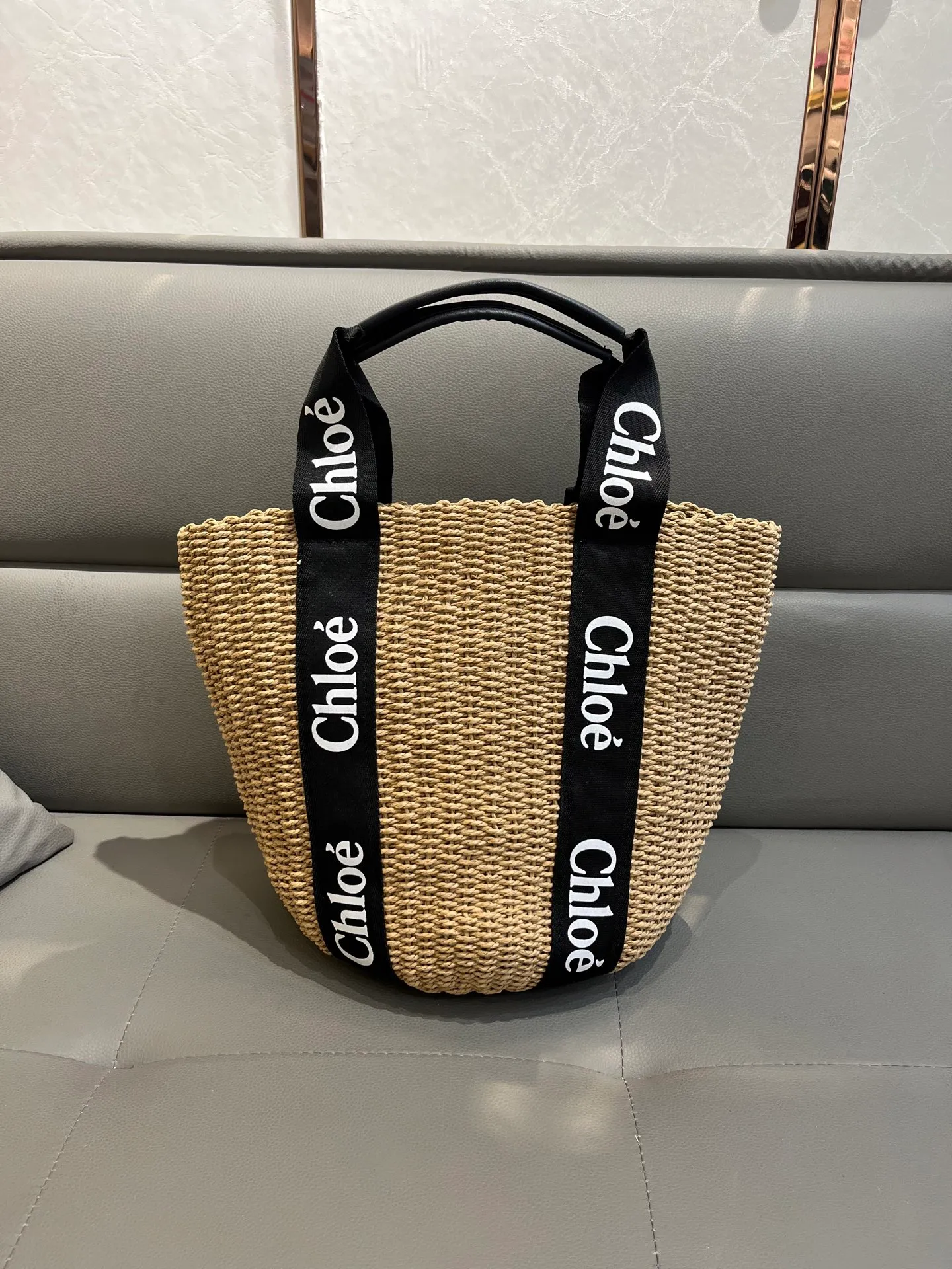 All Categories Official Website "Brand Women's Bags" Women's Bags 💙 Chloe 2026 Official Website Chloe Straw Bag Vegetable Basket