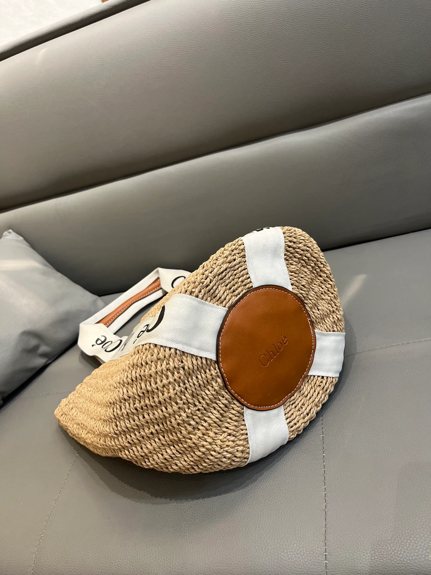 All Categories Official Website "Brand Women's Bags" Women's Bags 💙 Chloe 2026 Official Website Chloe Straw Bag Vegetable Basket