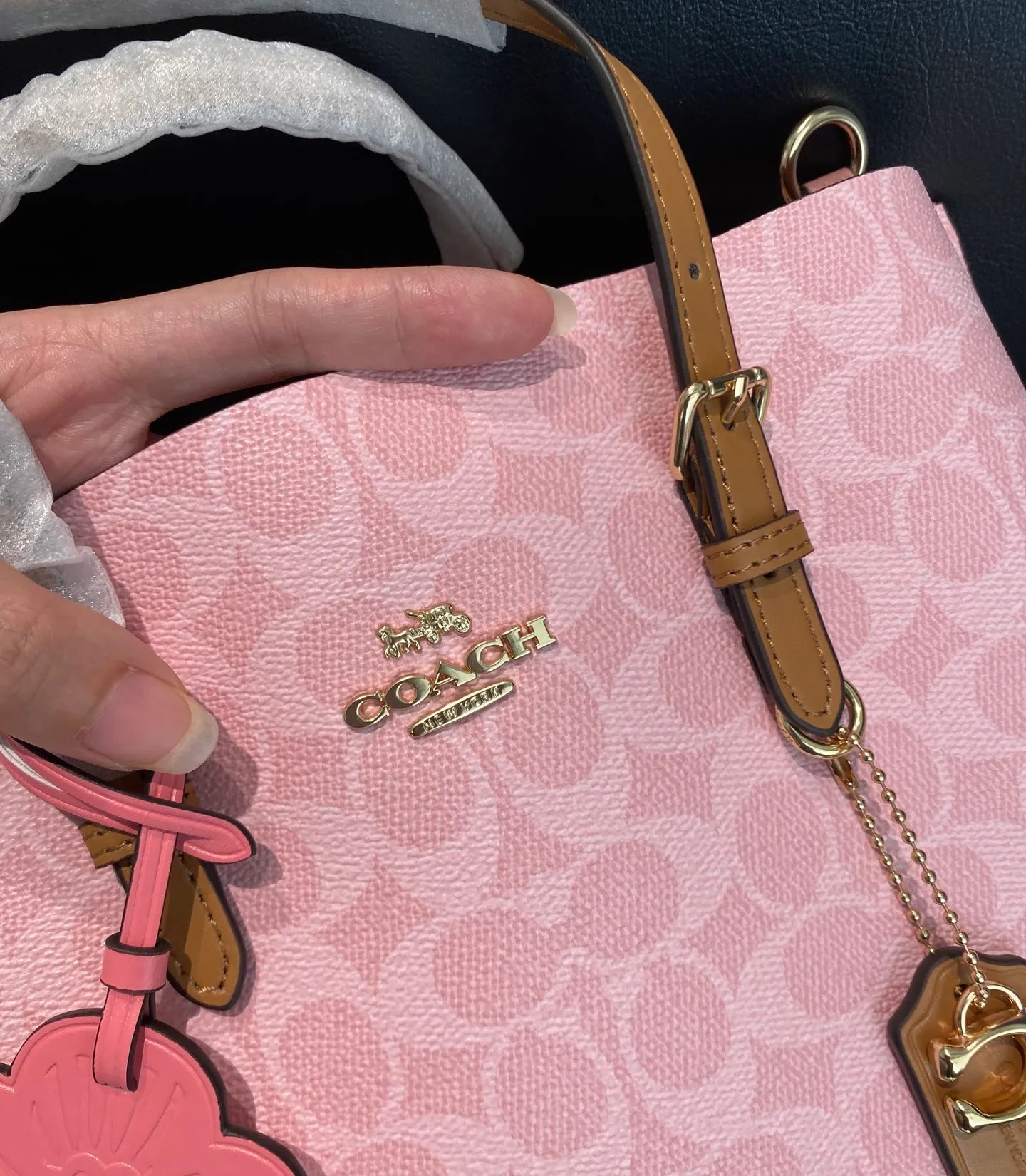 All Categories Official Website "Brand Women's Bags" Women's Bags 💙 COACH 2026 New COACH Bucket Bag