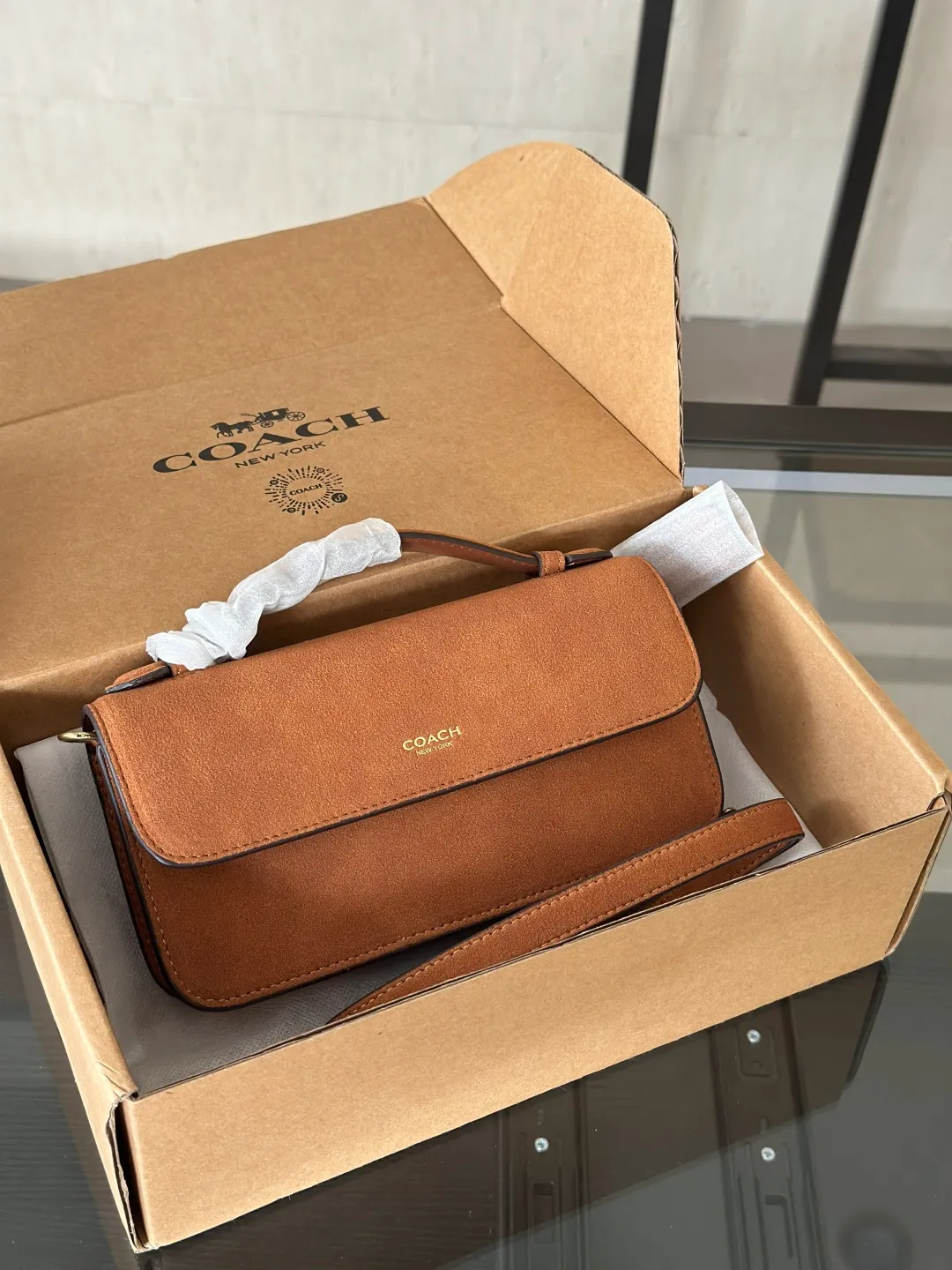 All Categories Official Website "Brand Women's Bags" Women's Bags 💙 COACH 2026 New COACHElora Handheld Underarm Bag