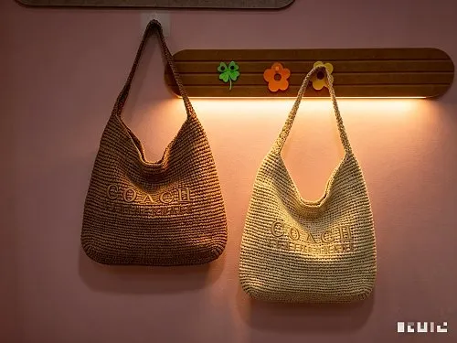 All Categories Official Website "Brand Women's Bags" Women's Bags 💙 COACH 2026 Official Website Coach Straw Tote Bag