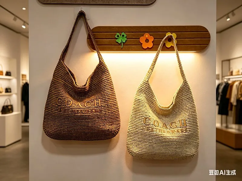All Categories Official Website "Brand Women's Bags" Women's Bags 💙 COACH 2026 Official Website Coach Straw Tote Bag