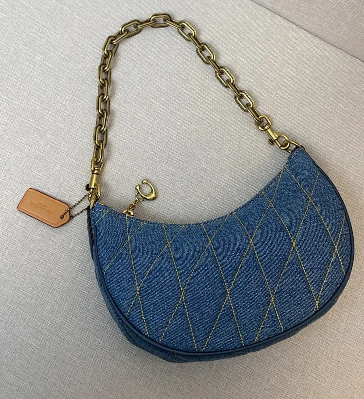 All categories Official website "Brand Women's Bags" Women's Bags 💙 COACH 2024 latest COACH armpit bag