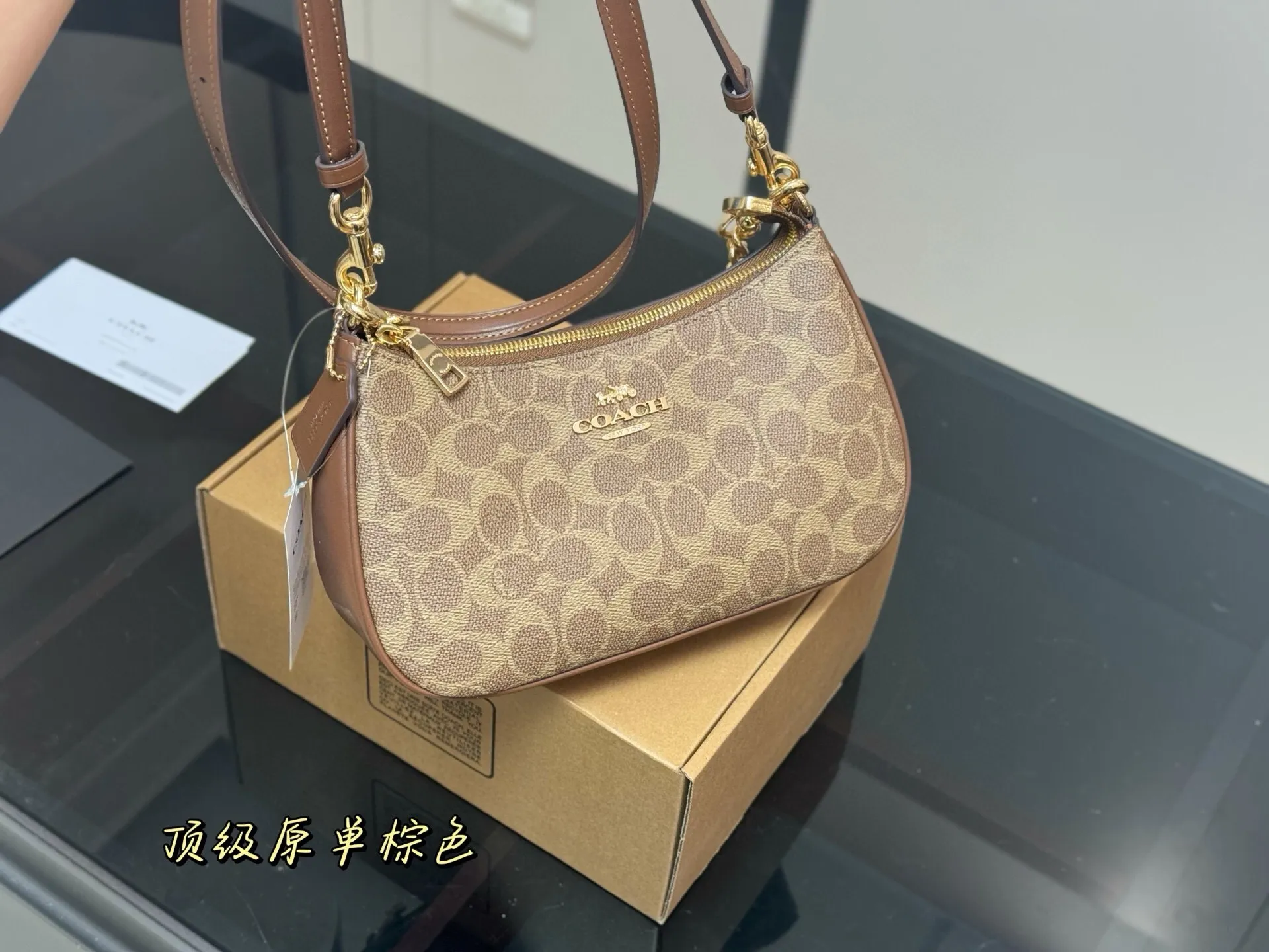 All categories Official website "Brand Women's Bags" Women's Bags 💙 COACH 2025 new COACH armpit bag