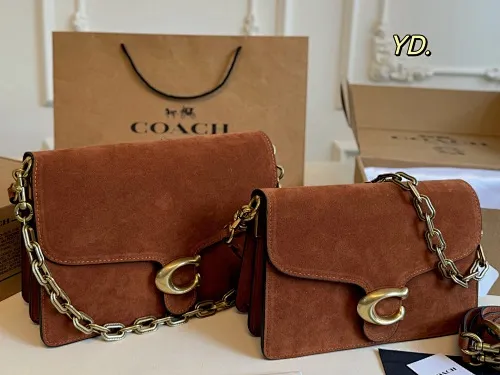 All Categories Official Website "Brand Women's Bags" Women's Bags 💙 COACH 2025 New COACH Tabby Suede Dionysus Bag