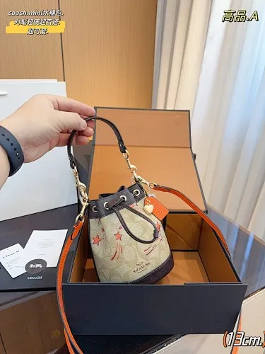 All Categories Official Website "Brand Women's Bags" Women's Bags 💙 COACH 2024 latest model COACH bucket bag