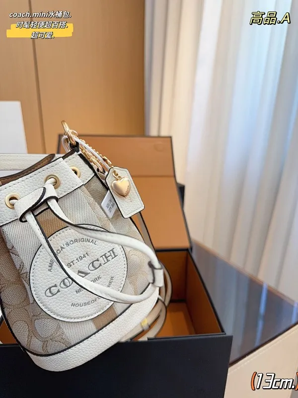 All Categories Official Website "Brand Women's Bags" Women's Bags 💙 COACH 2024 latest model COACH bucket bag