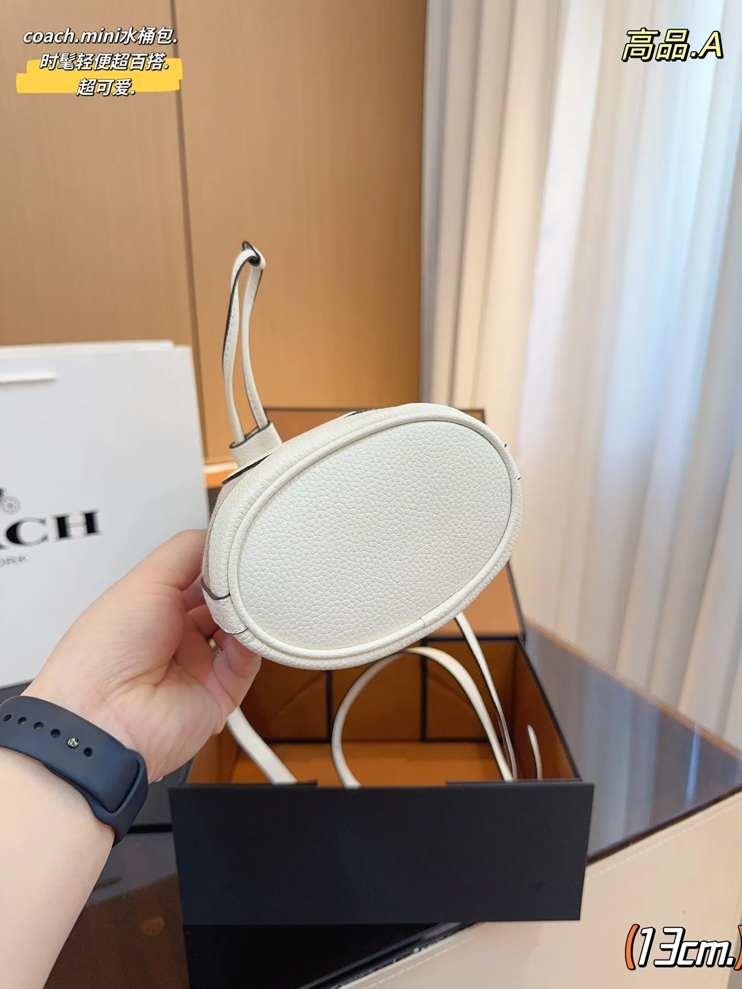 All Categories Official Website "Brand Women's Bags" Women's Bags 💙 COACH 2024 latest model COACH bucket bag