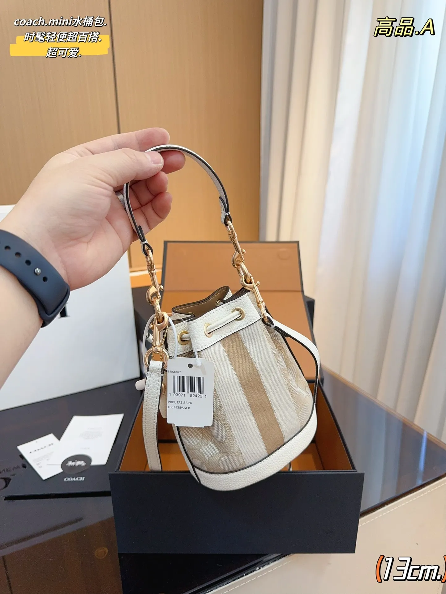 All Categories Official Website "Brand Women's Bags" Women's Bags 💙 COACH 2024 latest model COACH bucket bag