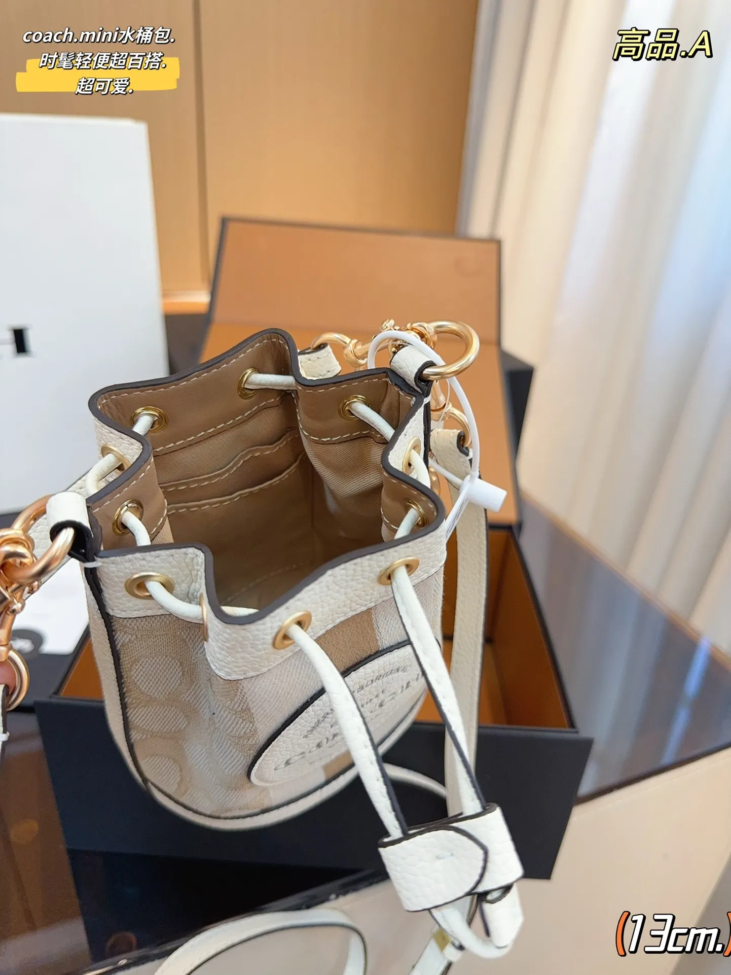 All Categories Official Website "Brand Women's Bags" Women's Bags 💙 COACH 2024 latest model COACH bucket bag