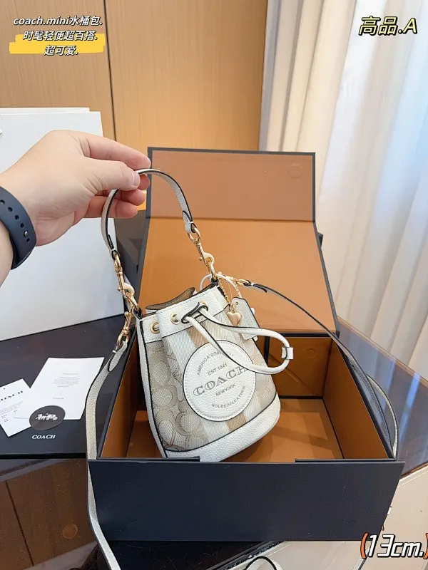 All Categories Official Website "Brand Women's Bags" Women's Bags 💙 COACH 2024 latest model COACH bucket bag