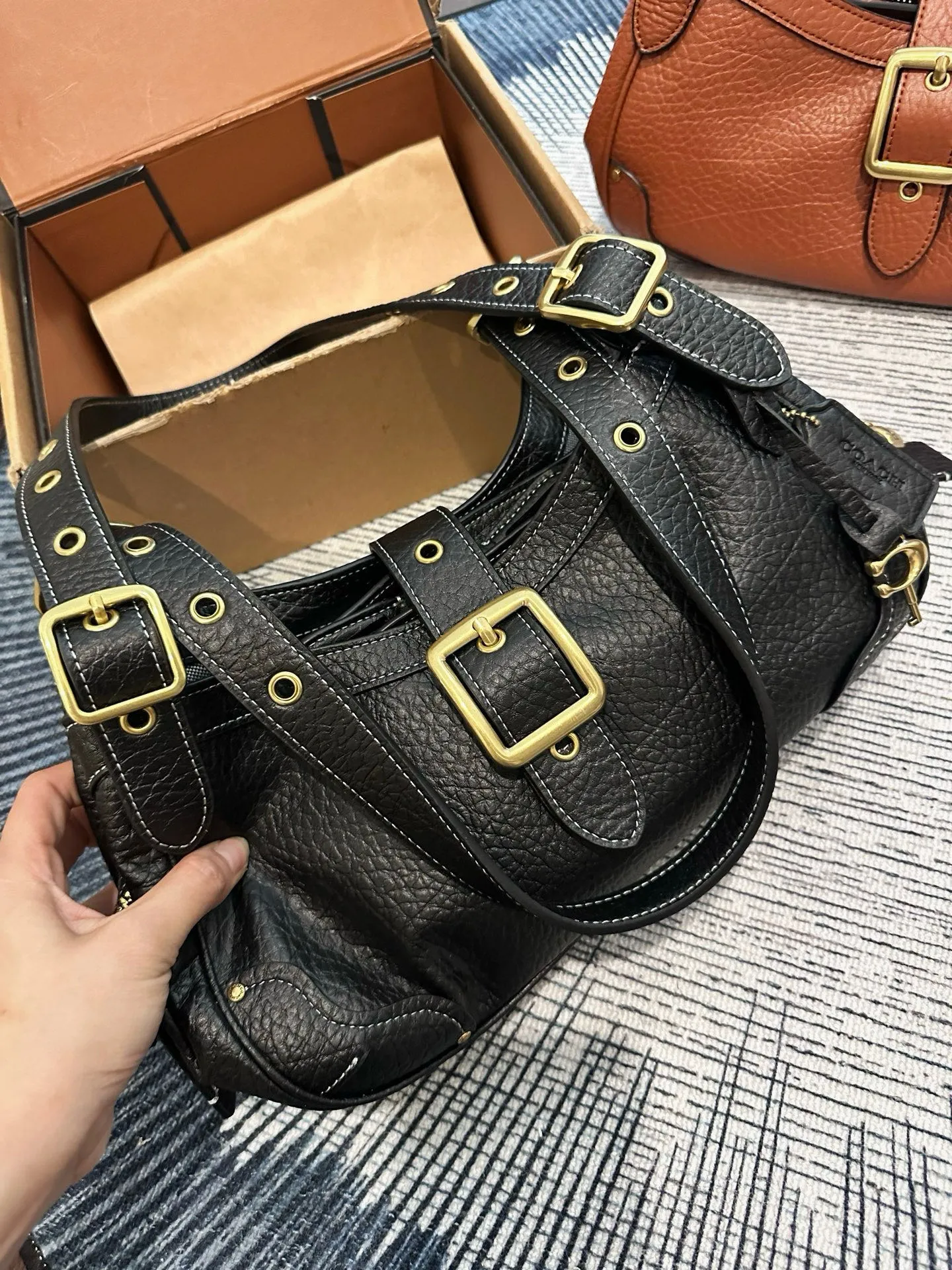 All Categories Official Website "Brand Women's Bags" Women's Bags 💙 COACH 2026 New COACH Drifter 31 Underarm Bag